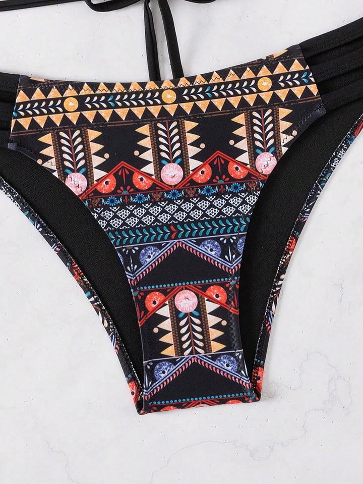 Costum de baie SHEIN, mix culori
