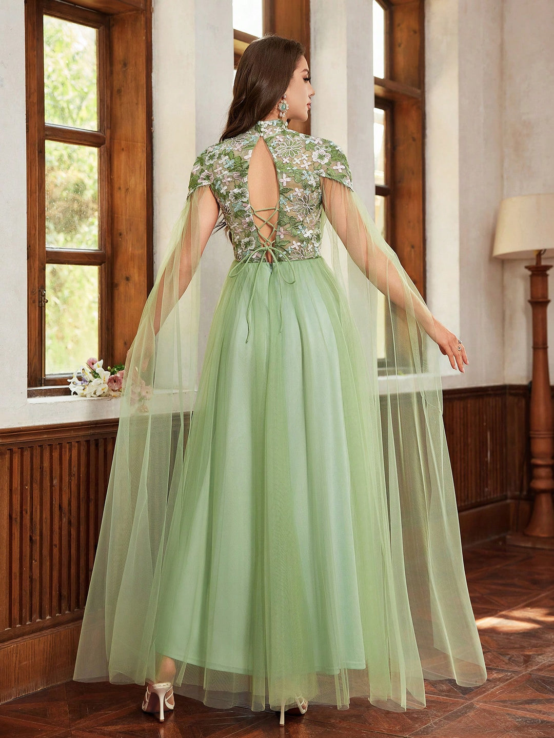 Rochie SHEIN, verde