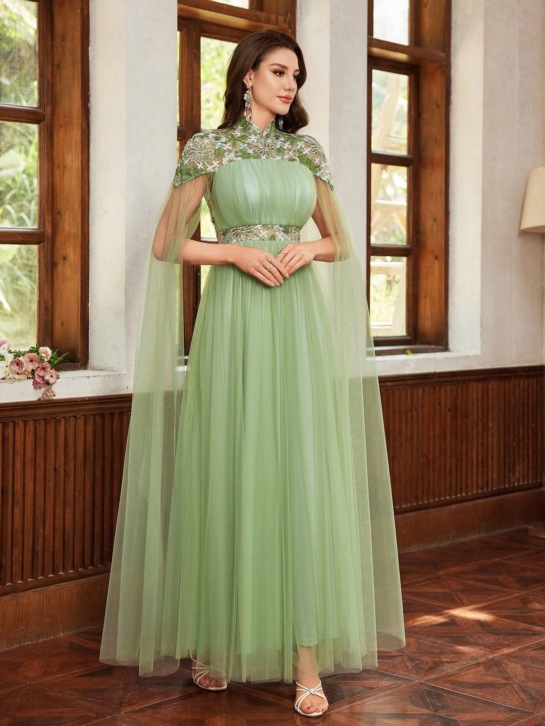 Rochie SHEIN, verde