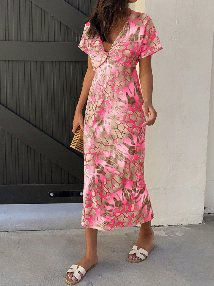 Rochie midi SHEIN, mix culori