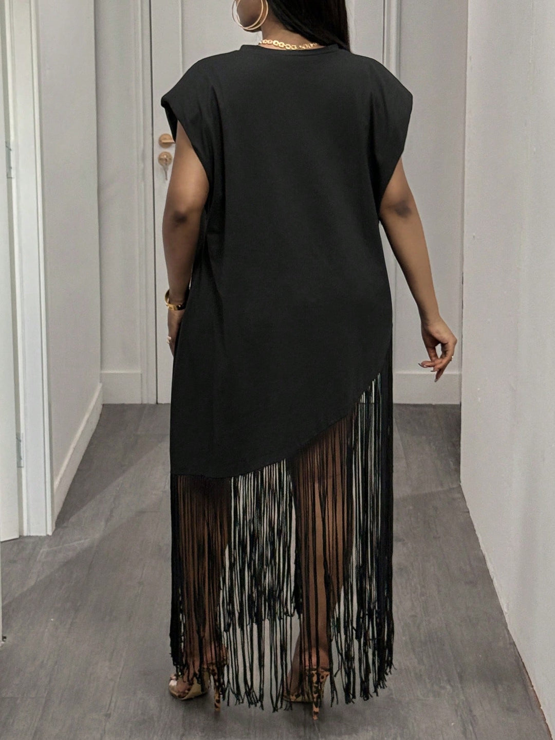Rochie maxi SHEIN, negru