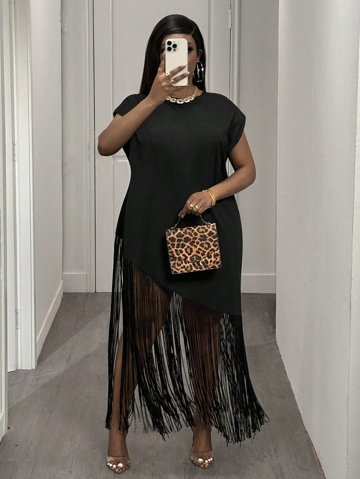 Rochie maxi SHEIN, negru