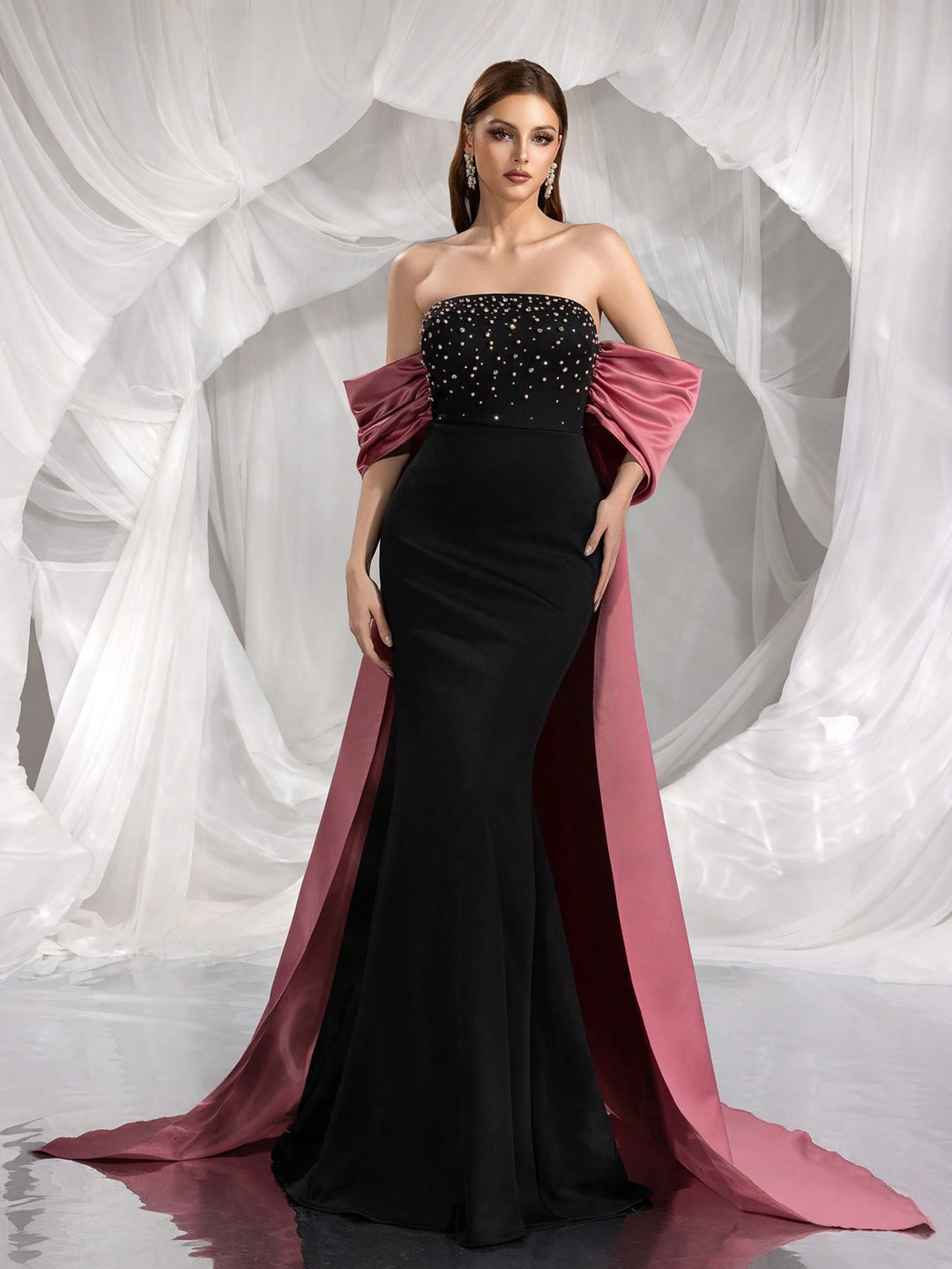 Rochie maxi SHEIN, mix culori