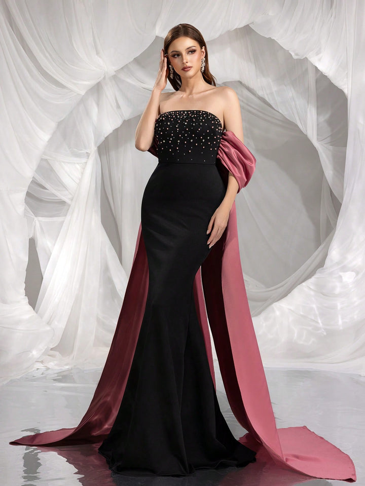 Rochie maxi SHEIN, mix culori
