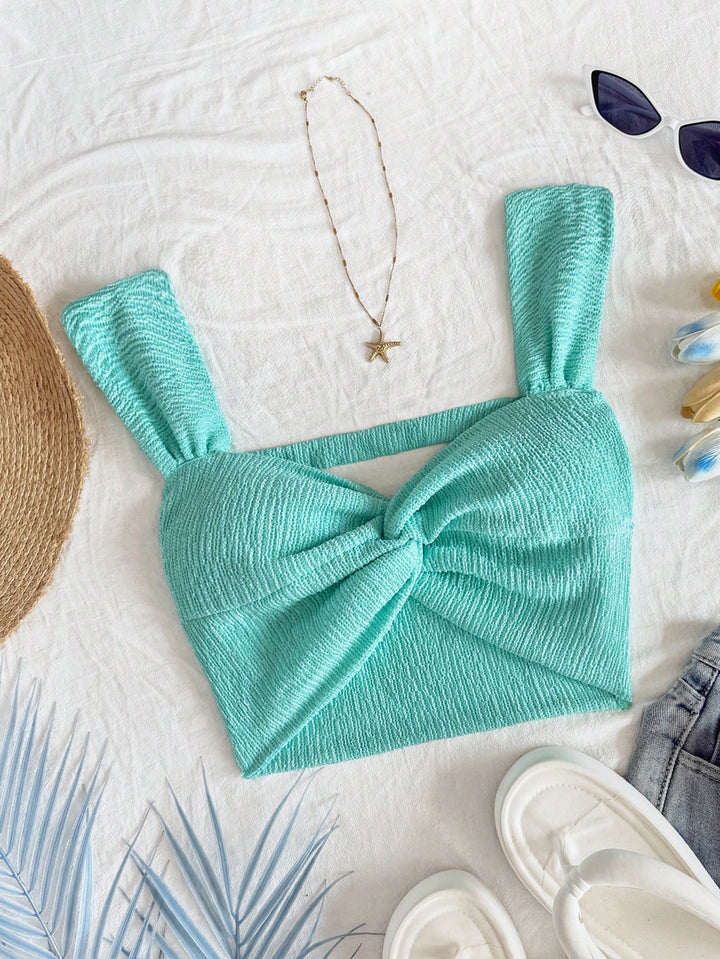 Top SHEIN, albastru