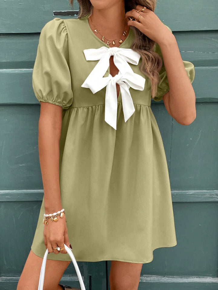 Rochie mini SHEIN, verde