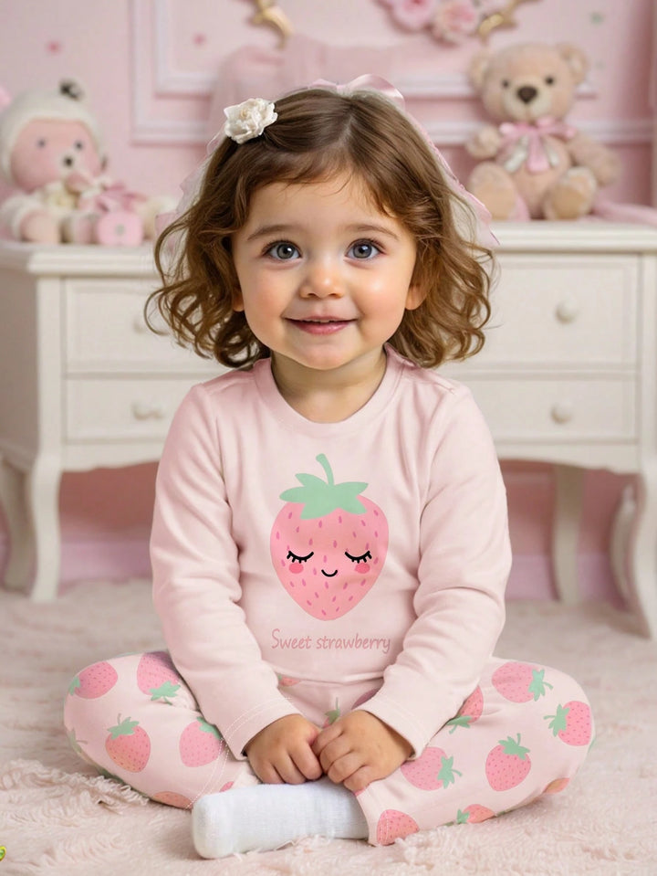 Compleu pijamale SHEIN, roz