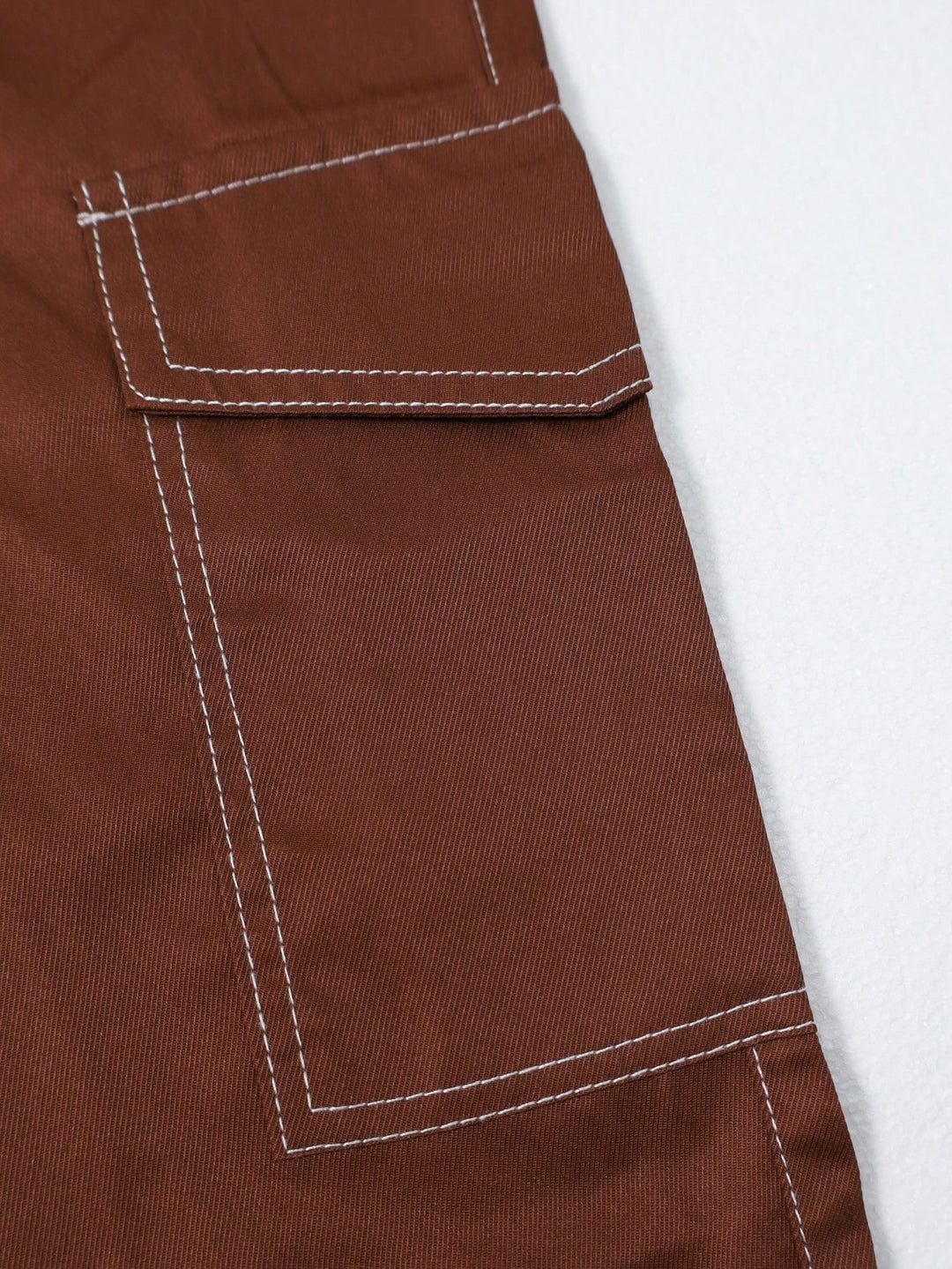 Pantaloni SHEIN, maro