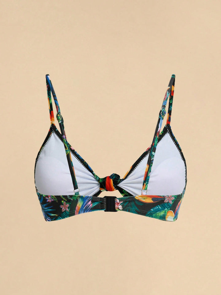 Sutien de baie SHEIN, negru