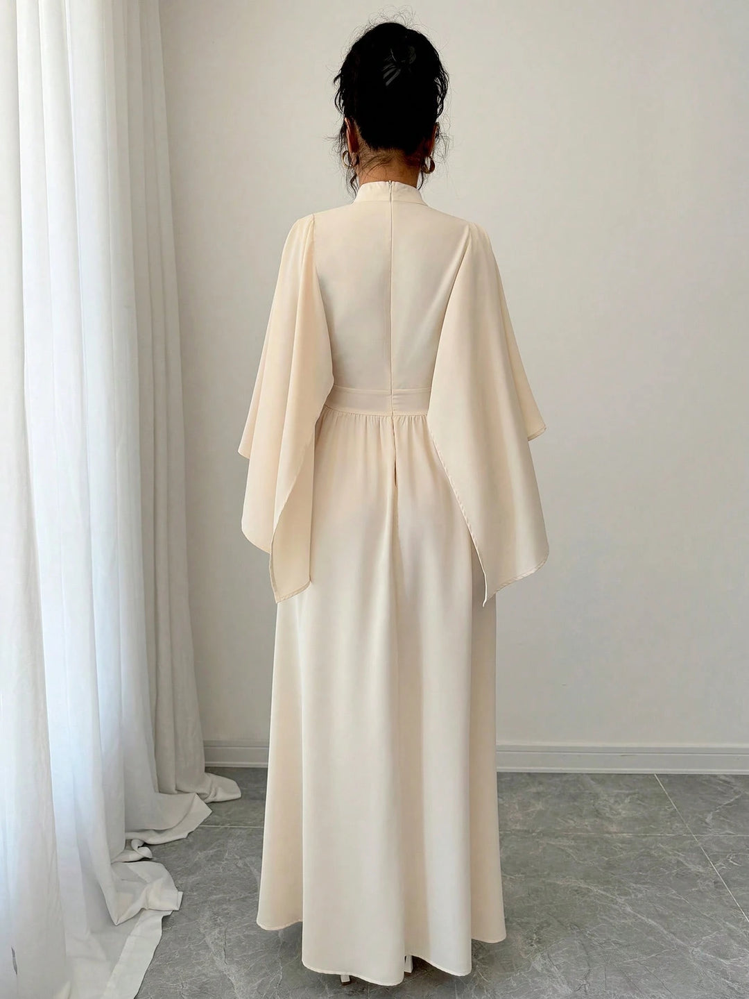 SHEIN Maxi ruha, ekrü