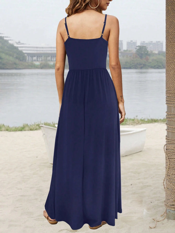 Rochie maxi SHEIN, albastru