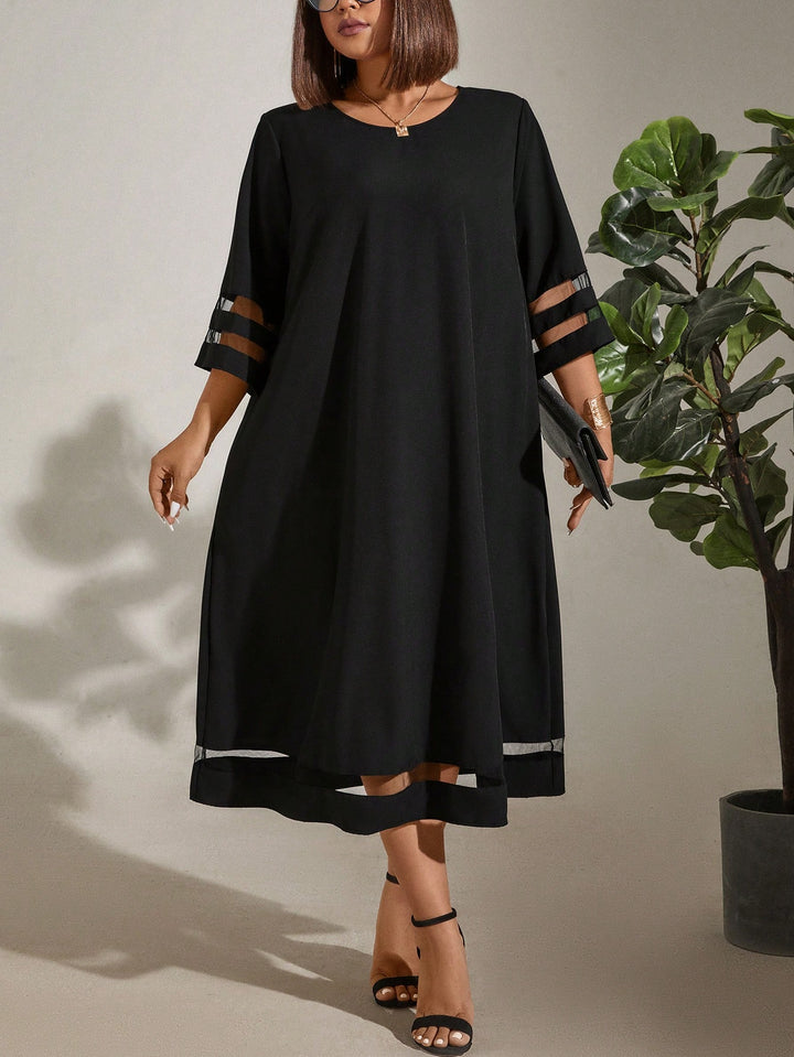 Rochie maxi SHEIN, negru
