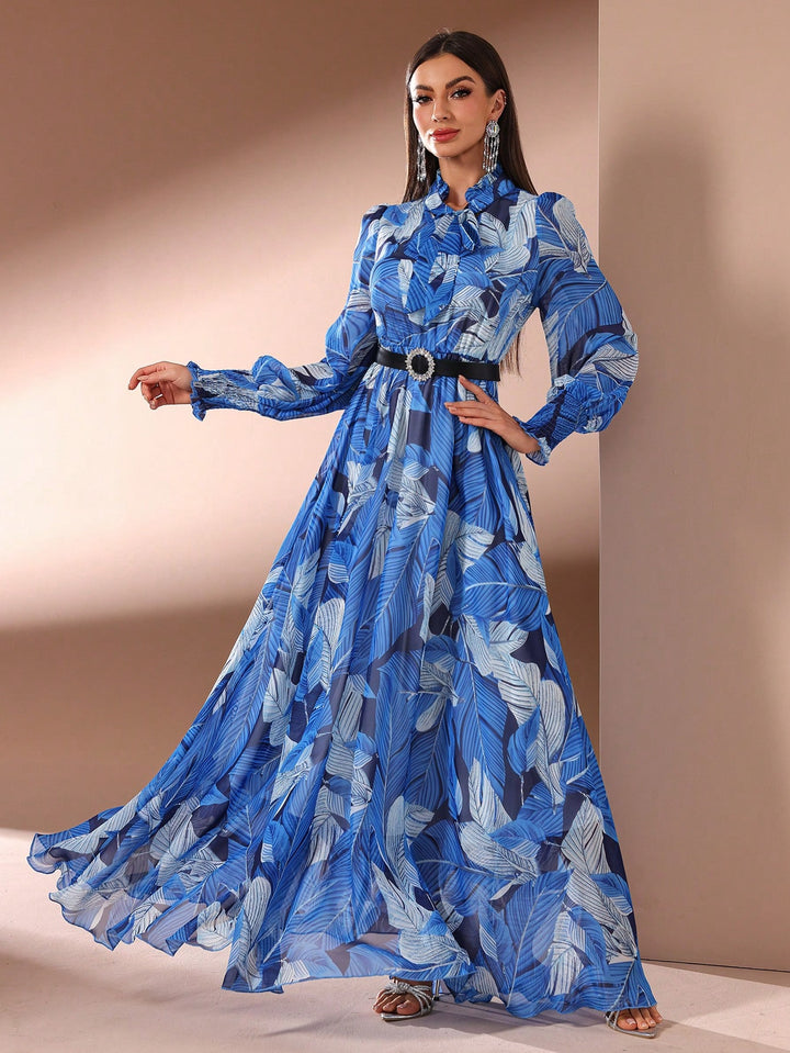 Rochie maxi SHEIN, albastru
