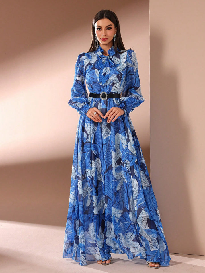 Rochie maxi SHEIN, albastru