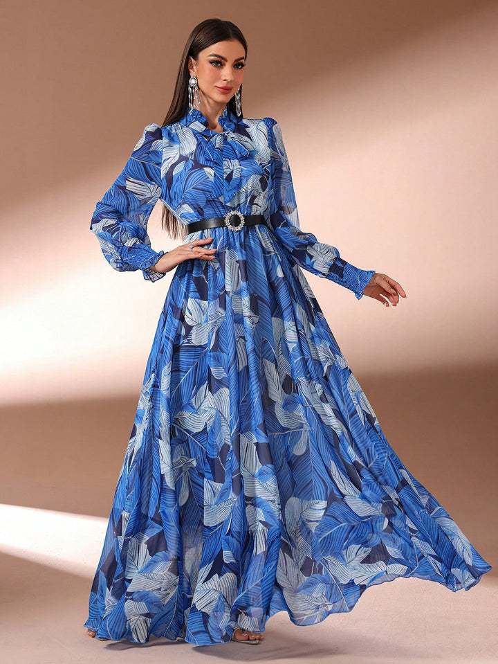 Rochie maxi SHEIN, albastru