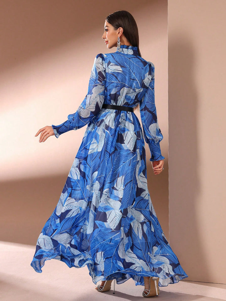 Rochie maxi SHEIN, albastru