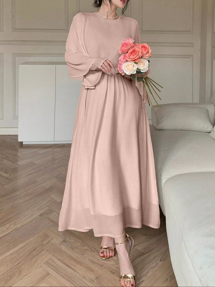 Rochie maxi SHEIN, maro