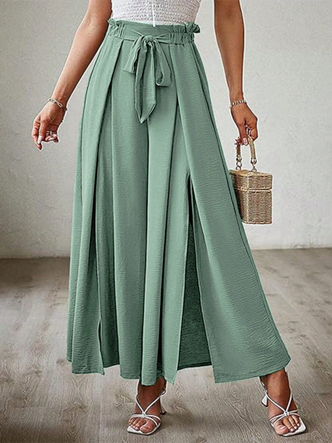 Pantaloni SHEIN, verde