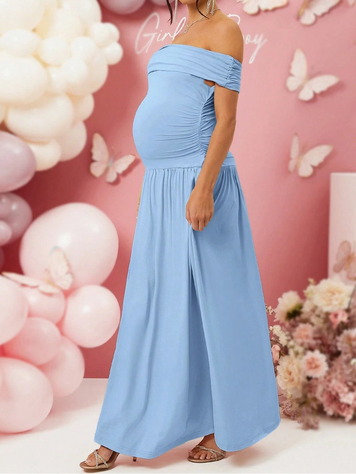 Rochie maxi SHEIN, albastru