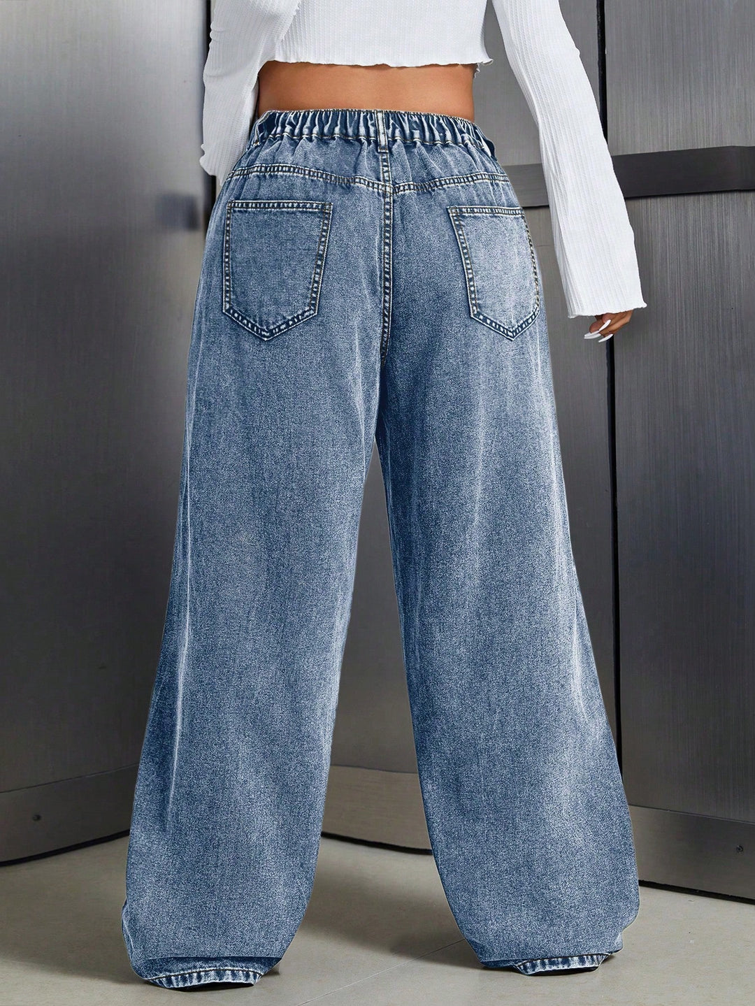 Jeans SHEIN, albastru