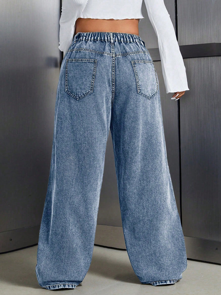 Jeans SHEIN, albastru