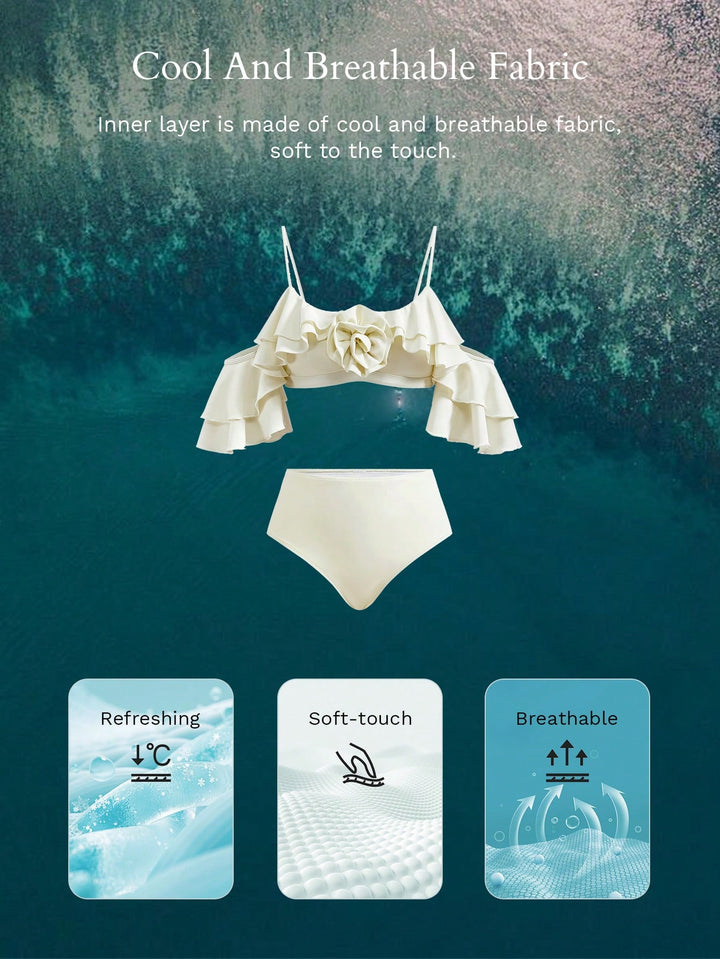Set bikini SHEIN, galben