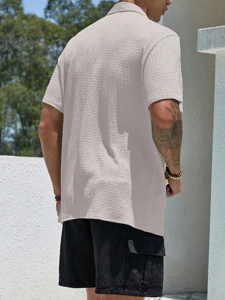 Cămașă SHEIN, kaki