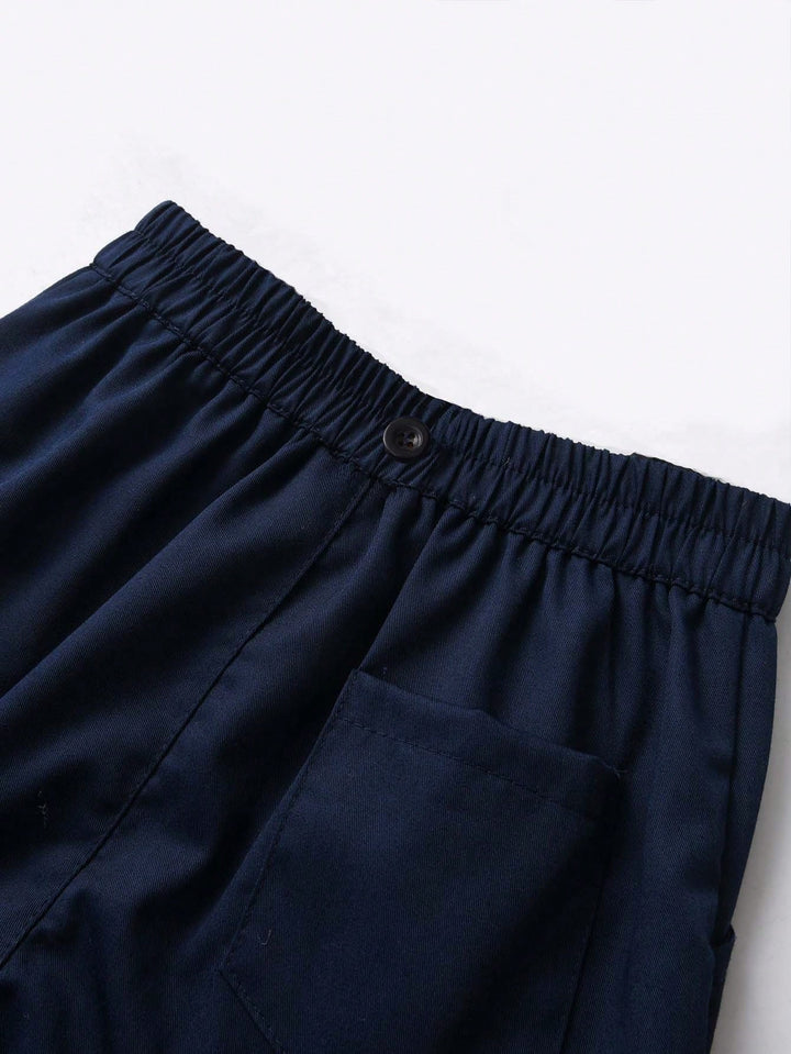 Pantaloni SHEIN, albastru