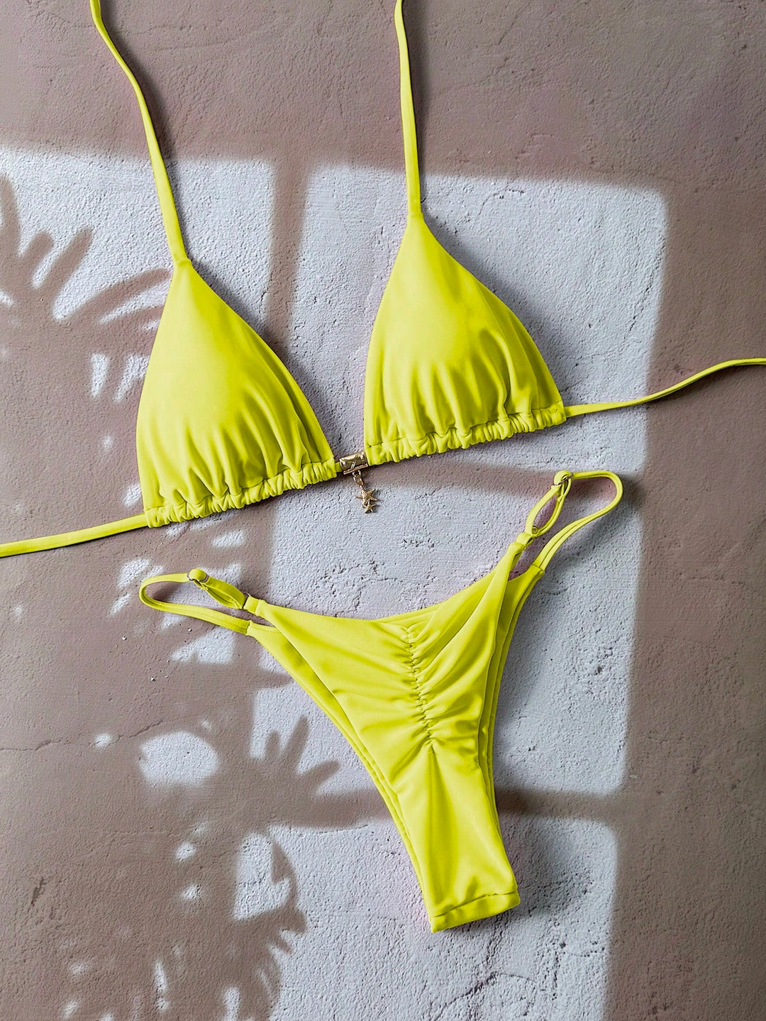 Set bikini SHEIN, galben