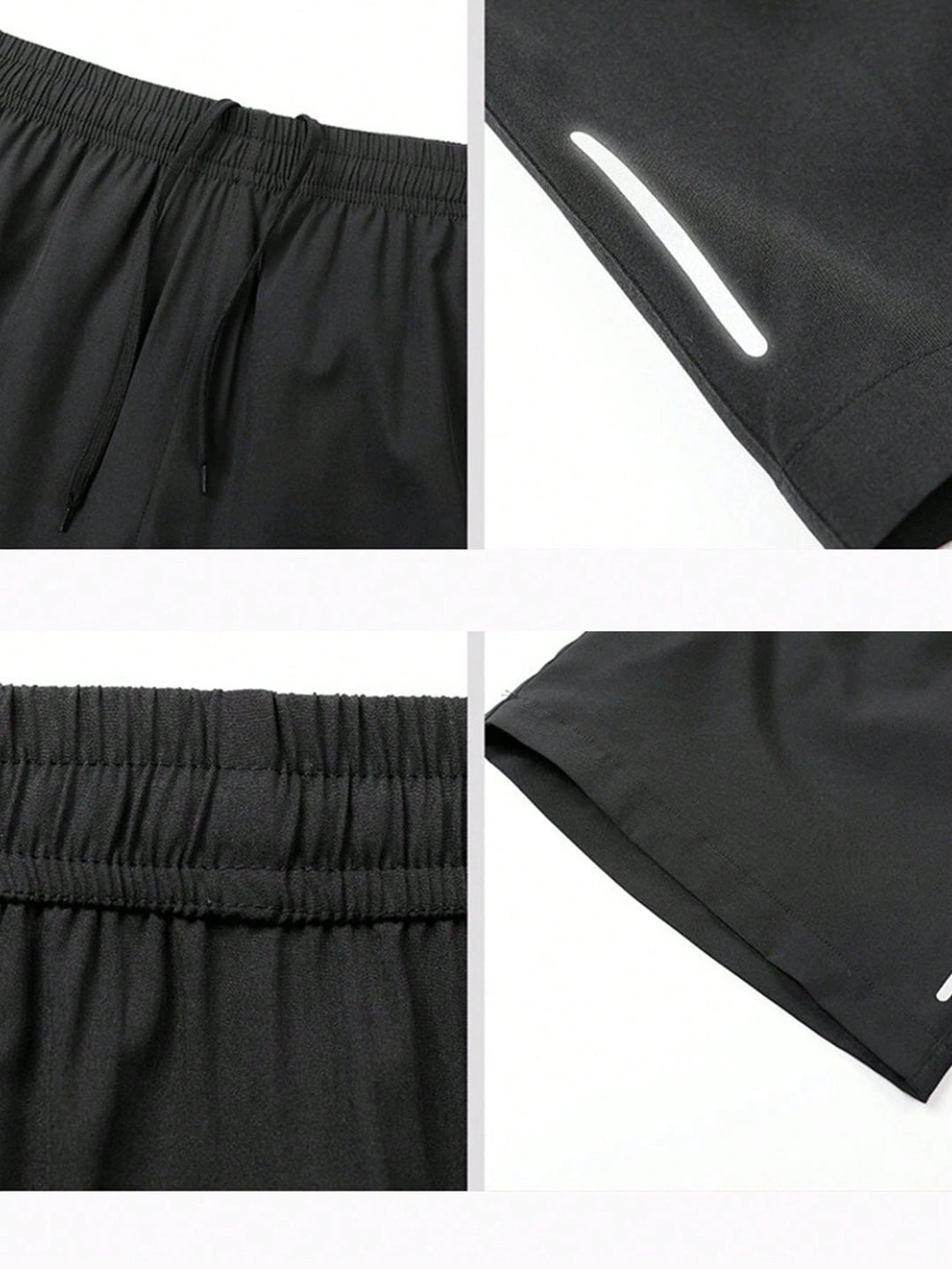 Pantaloni scurți SHEIN, negru