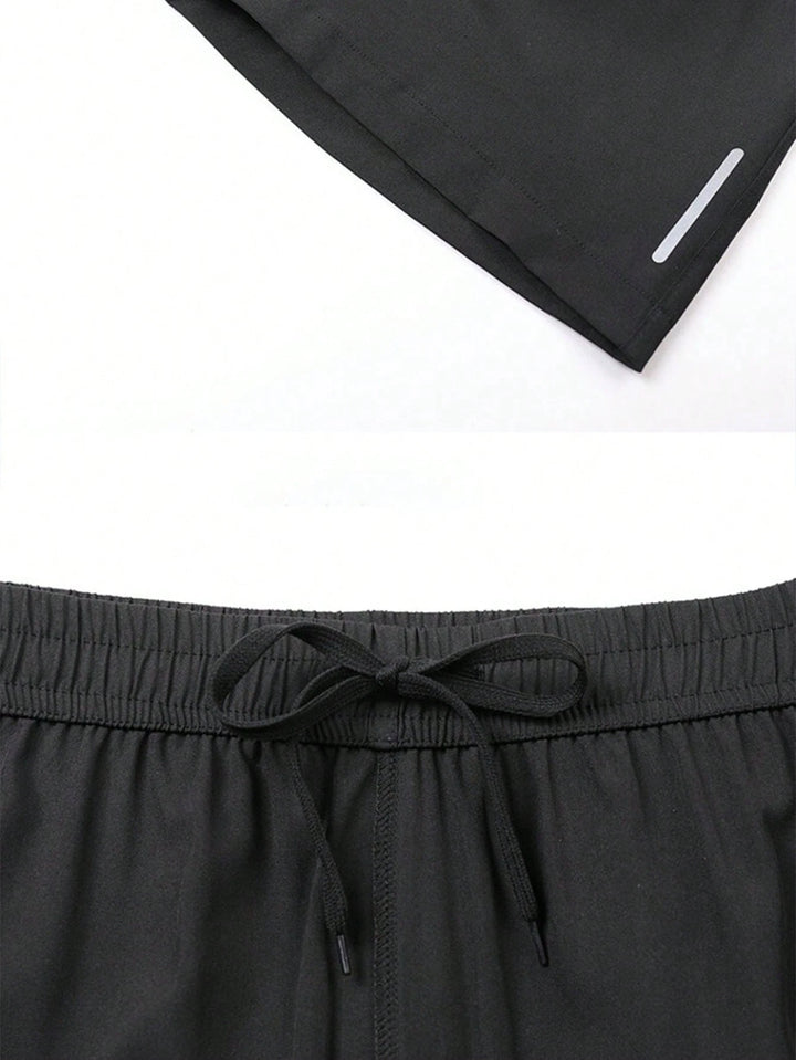 Pantaloni scurți SHEIN, negru