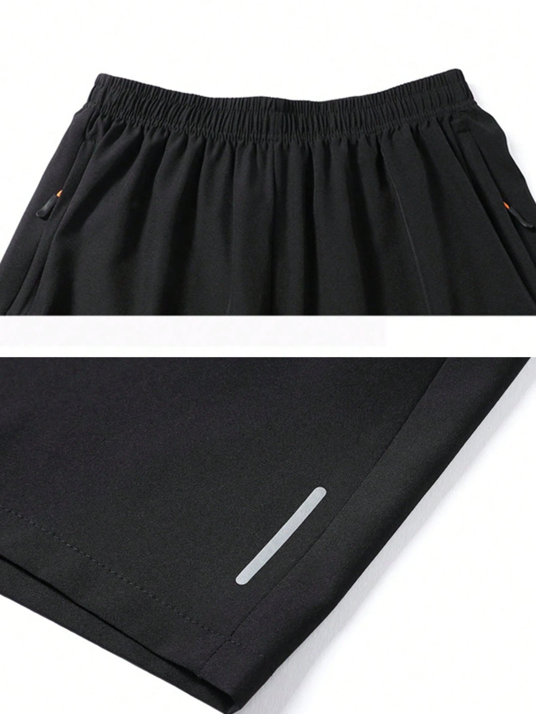 Pantaloni scurți SHEIN, negru