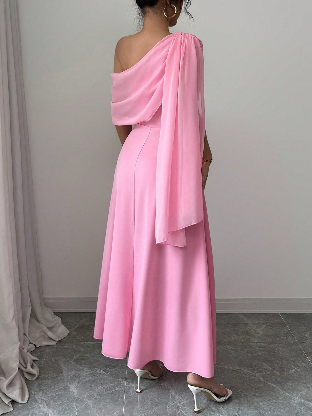 Rochie maxi SHEIN, roz