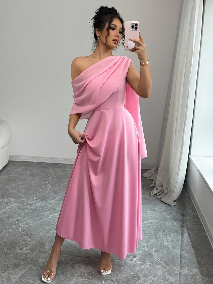 Rochie maxi SHEIN, roz