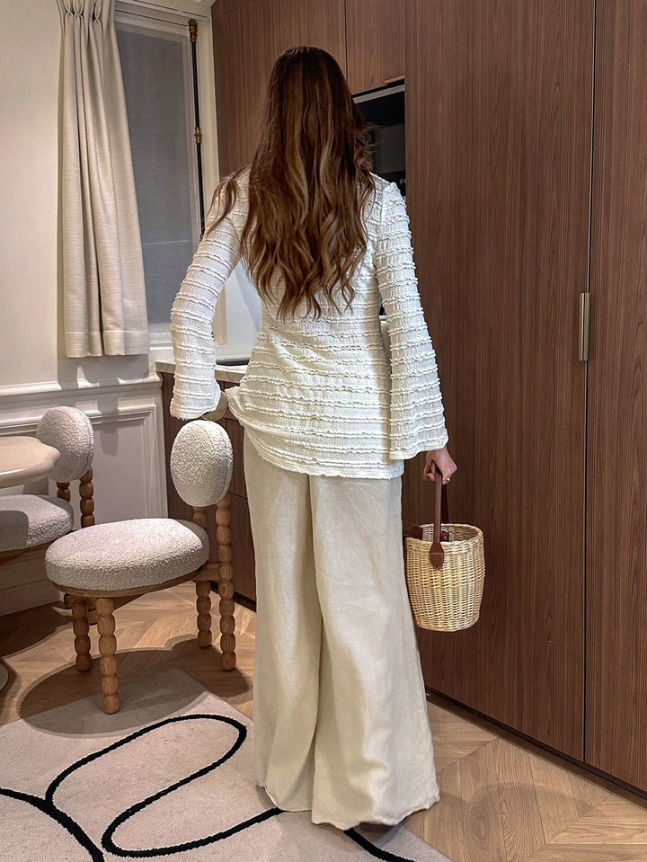 cardigan SHEIN, crem
