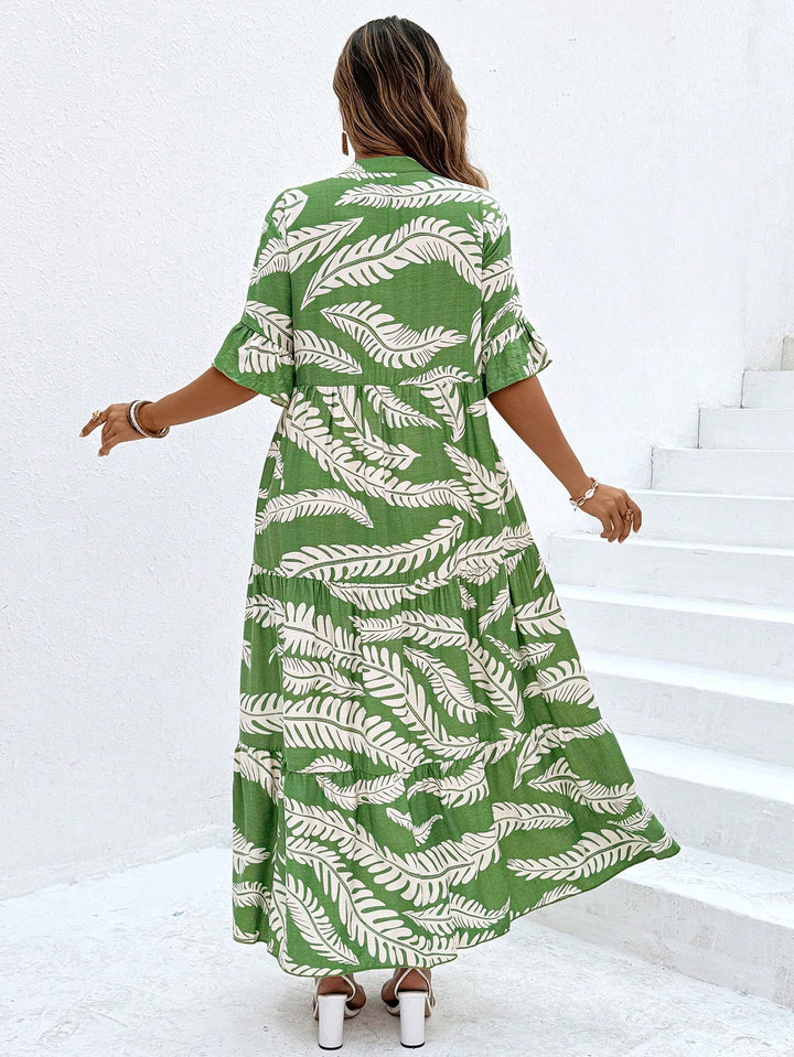Rochie maxi SHEIN, mix culori