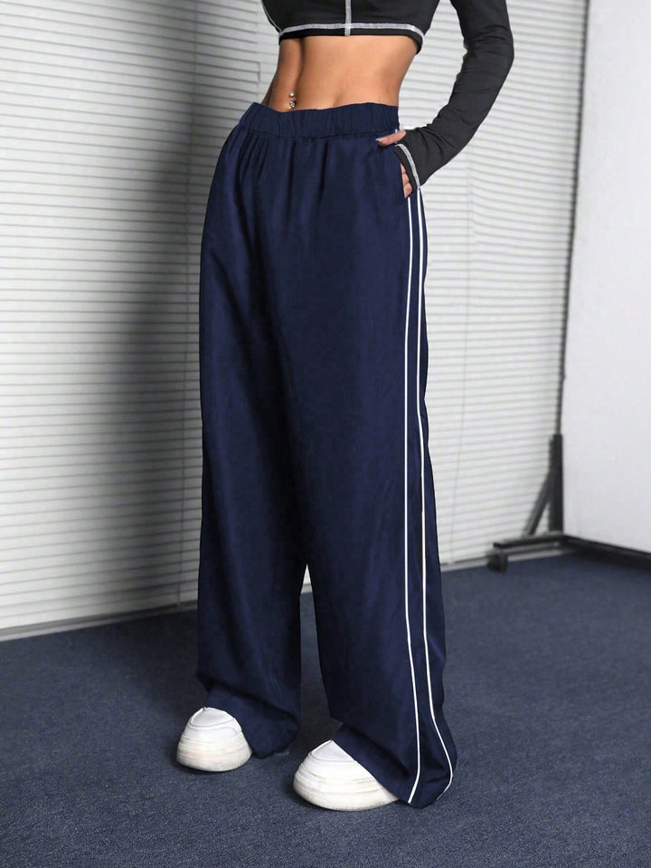Pantaloni SHEIN, albastru