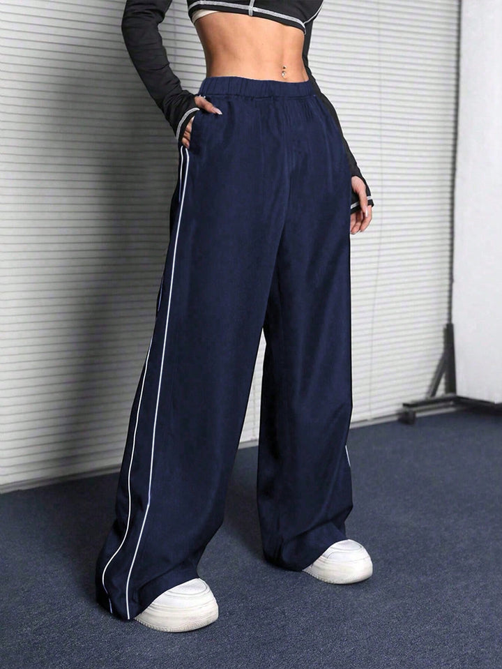 Pantaloni SHEIN, albastru