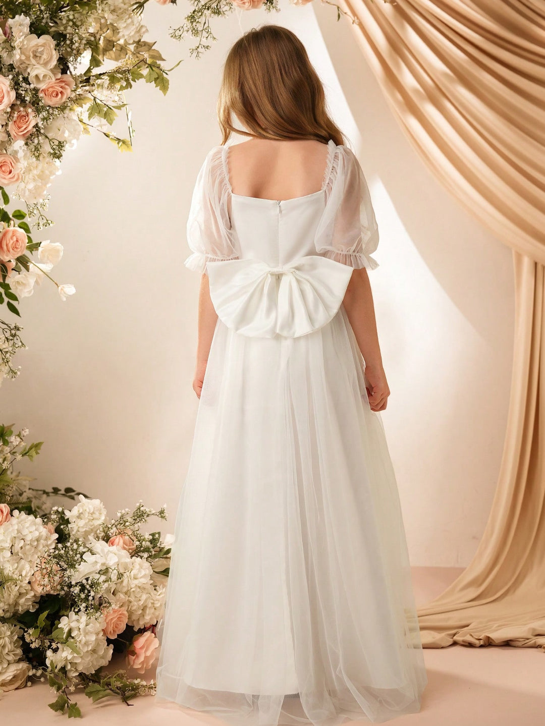 SHEIN party outfit, white