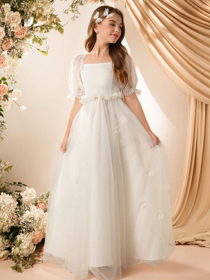SHEIN party outfit, white