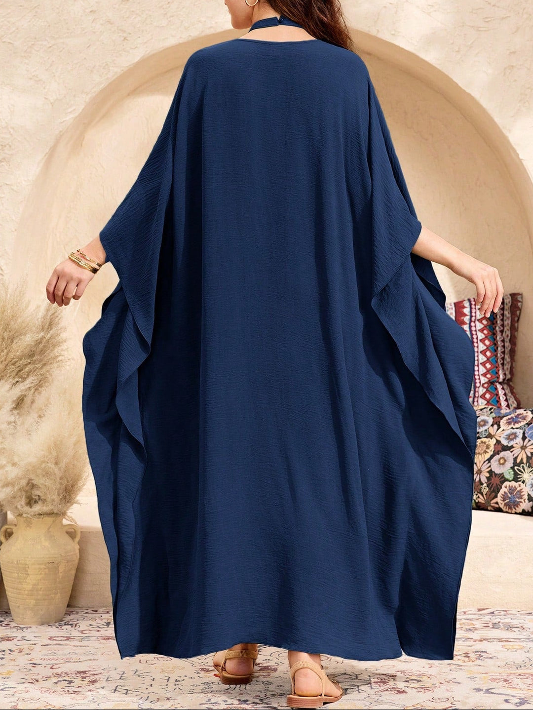 Set rochie și cardigan SHEIN, albastru