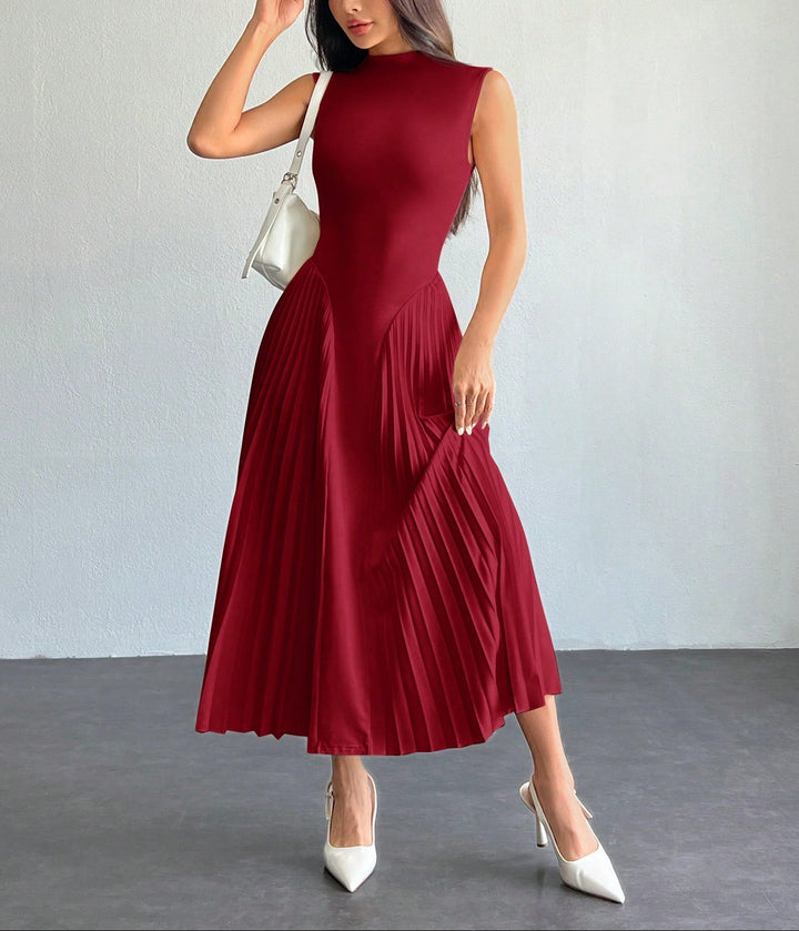 Shein maxi ruha, burgundi