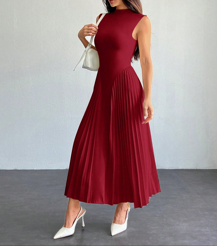 Shein maxi ruha, burgundi