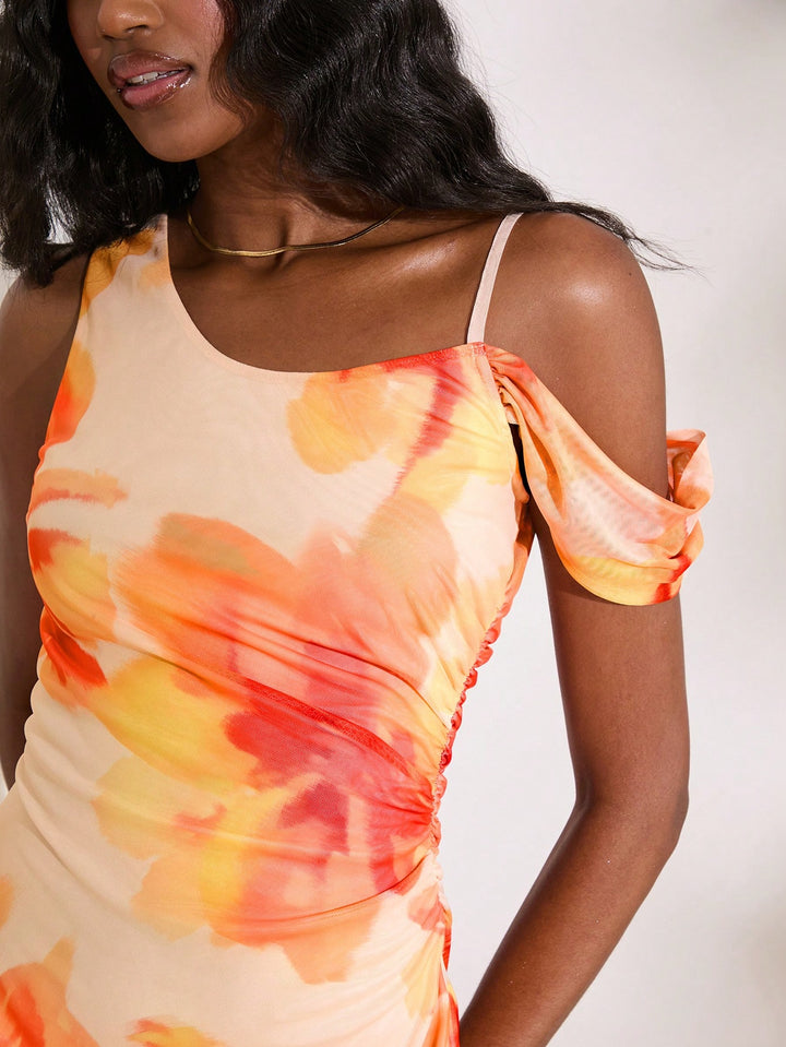 Rochie mini Shein, mix culori