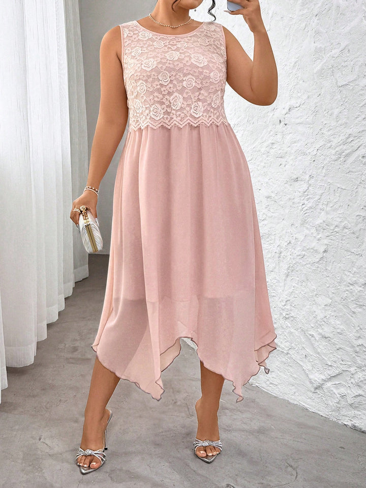 Rochie maxi SHEIN, roz