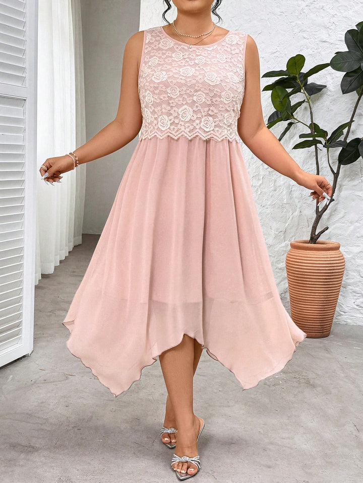 Rochie maxi SHEIN, roz