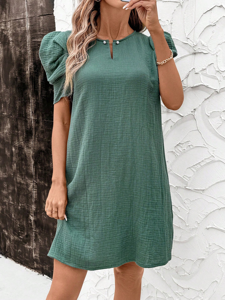 Rochie scurtă SHEIN, verde