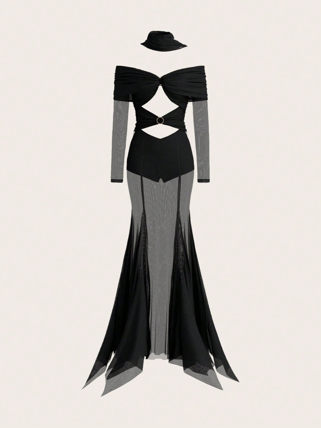 Rochie maxi SHEIN, negru