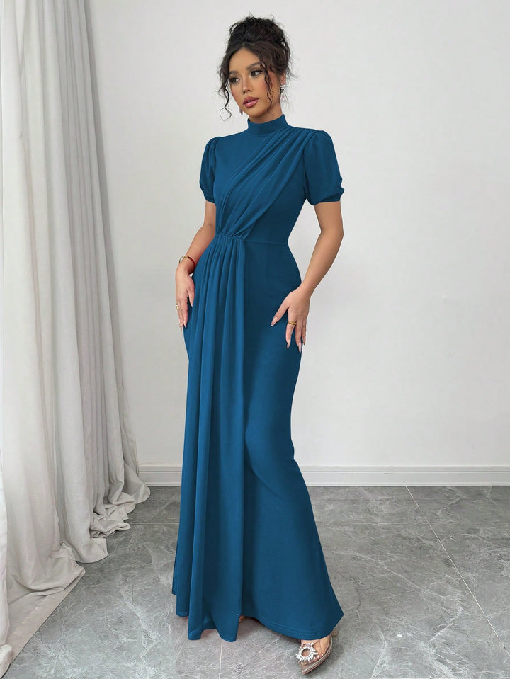 Rochie maxi SHEIN, turcoaz