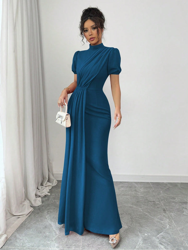 Rochie maxi SHEIN, turcoaz